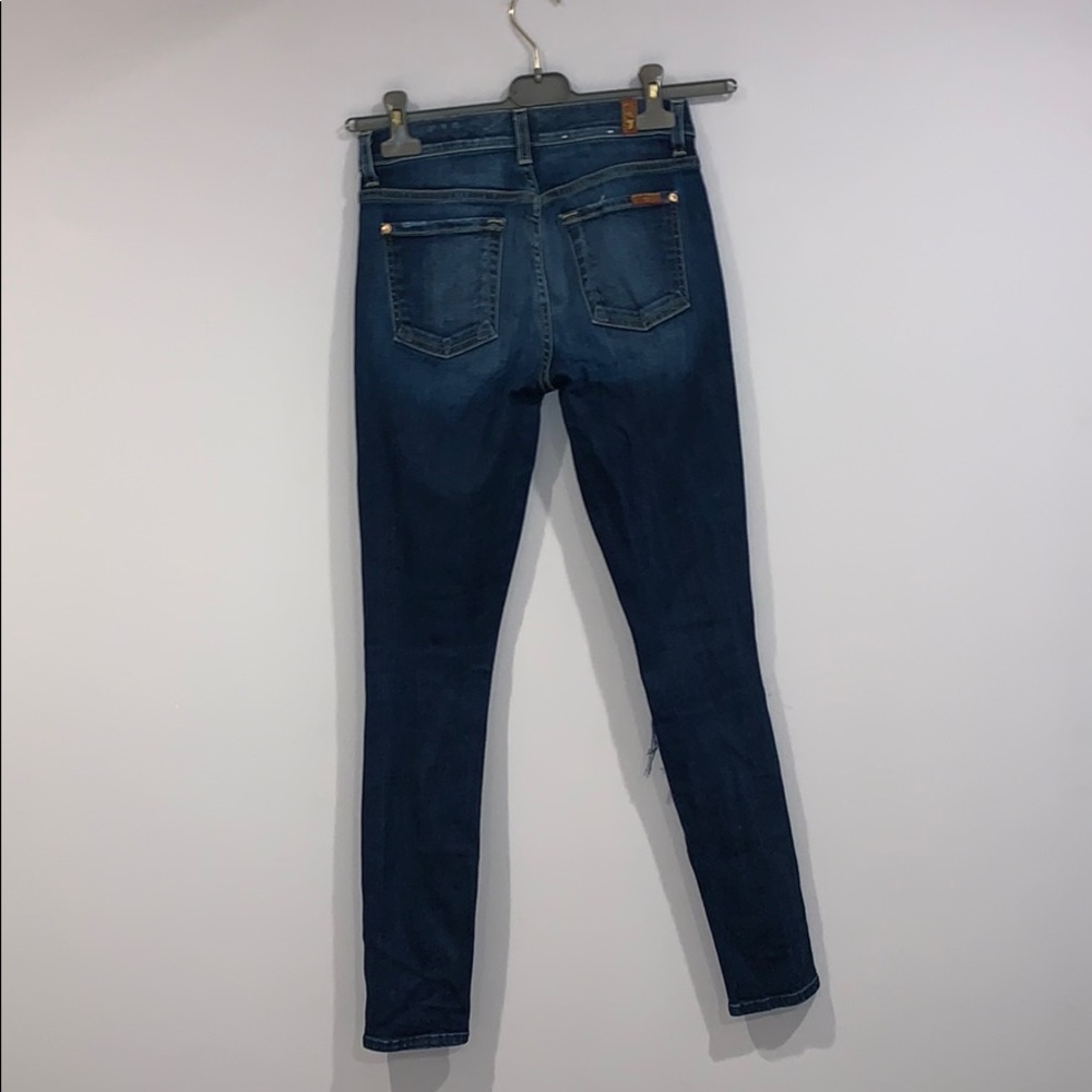 7 For All Mankind Ripped Jeans - Picture 4 of 4